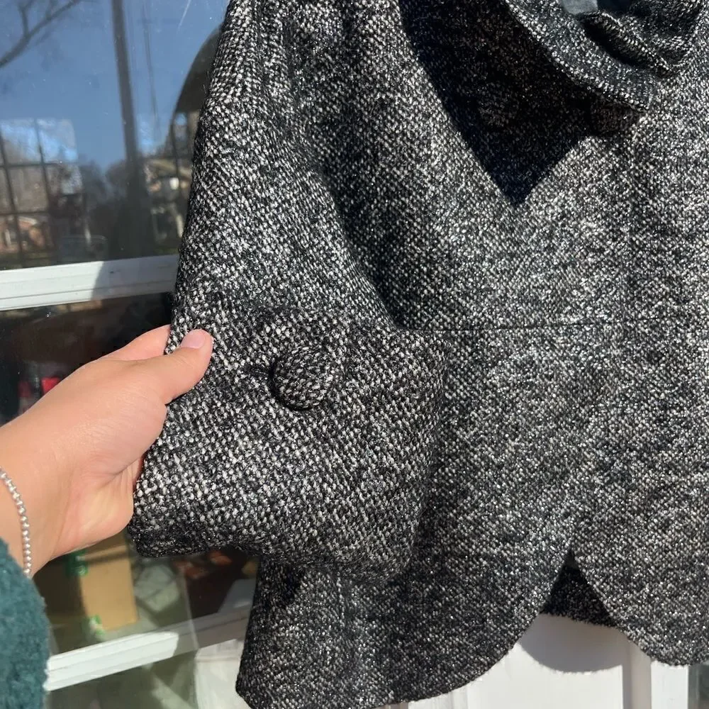 J Crew Collection Metallic Mohair Tweed Jacket NWT - Picture 11 of 13